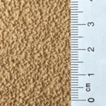 Synthetic rubber roller covering fine sand profile 1.8 mm