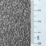Modified synthetic rubber roller covering sand profile 1.8 mm grey