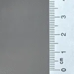 Synthetic rubber roller covering grinded profile 2.4 mm grey